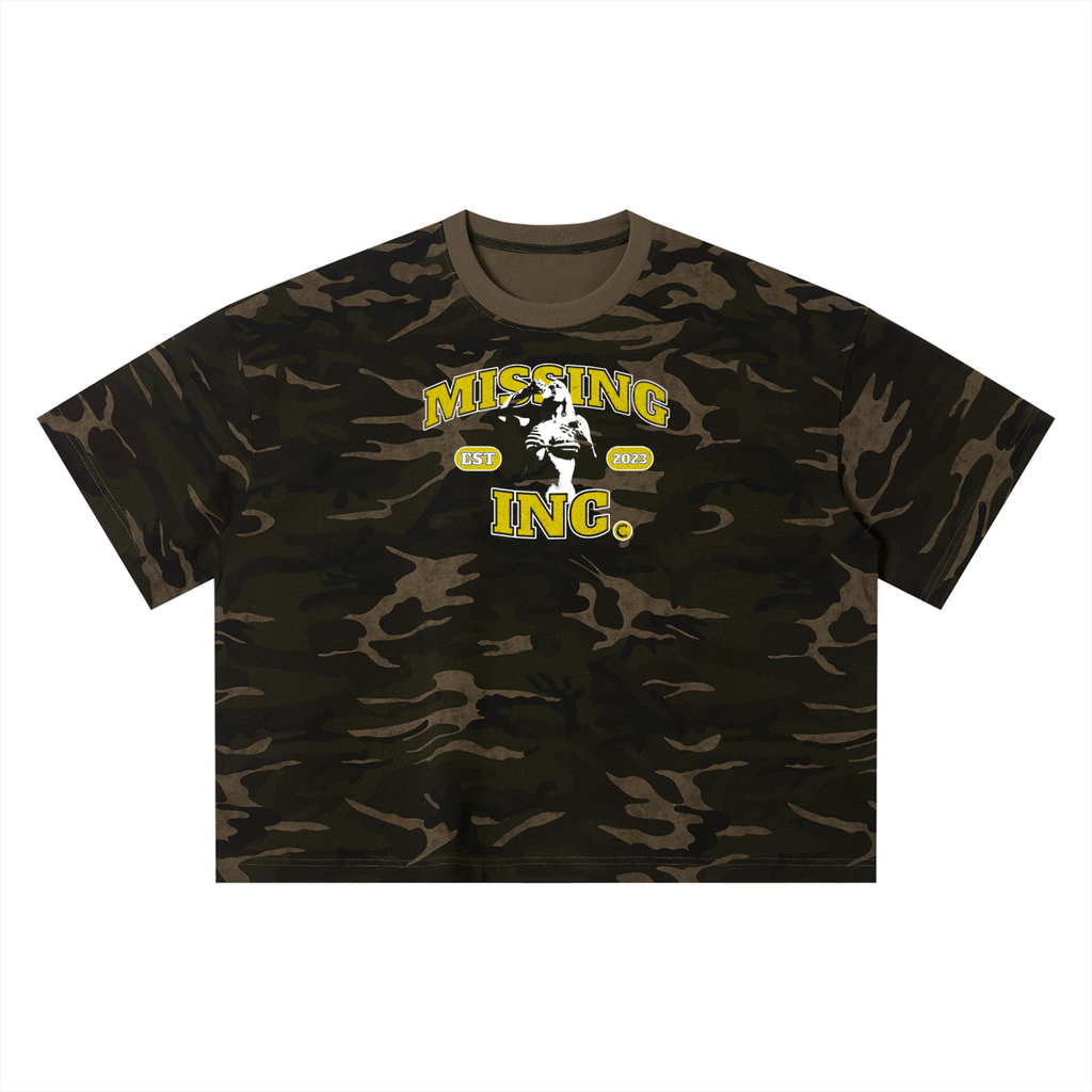 Unisex Camo Boxy T-Shirt