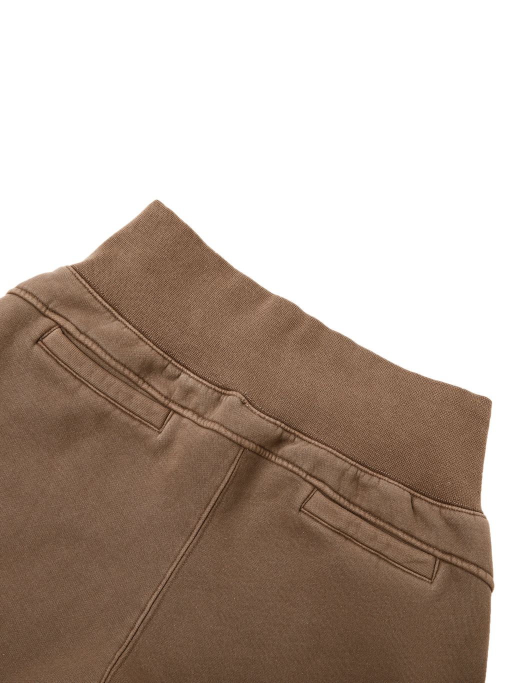 Vintage Washed "Elagent Msc"Flared Fleece Pants