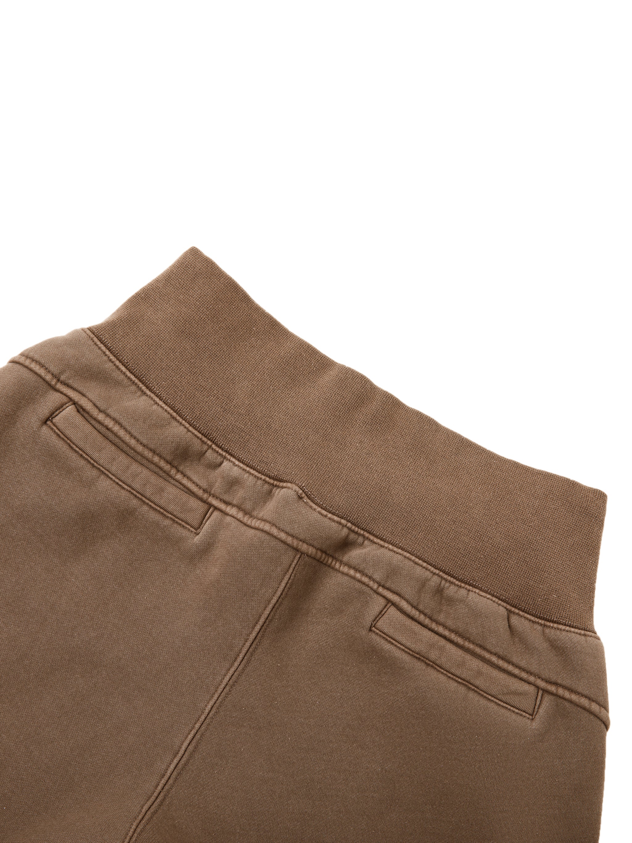 Vintage Washed "Elagent Msc"Flared Fleece Pants
